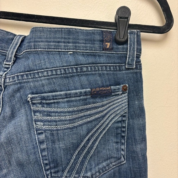 7 For All Mankind Cropped Dojo Jeans - Picture 11 of 14